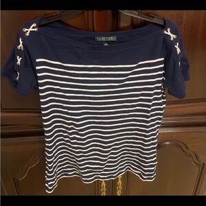 Lauren Ralph Lauren nautical style top
